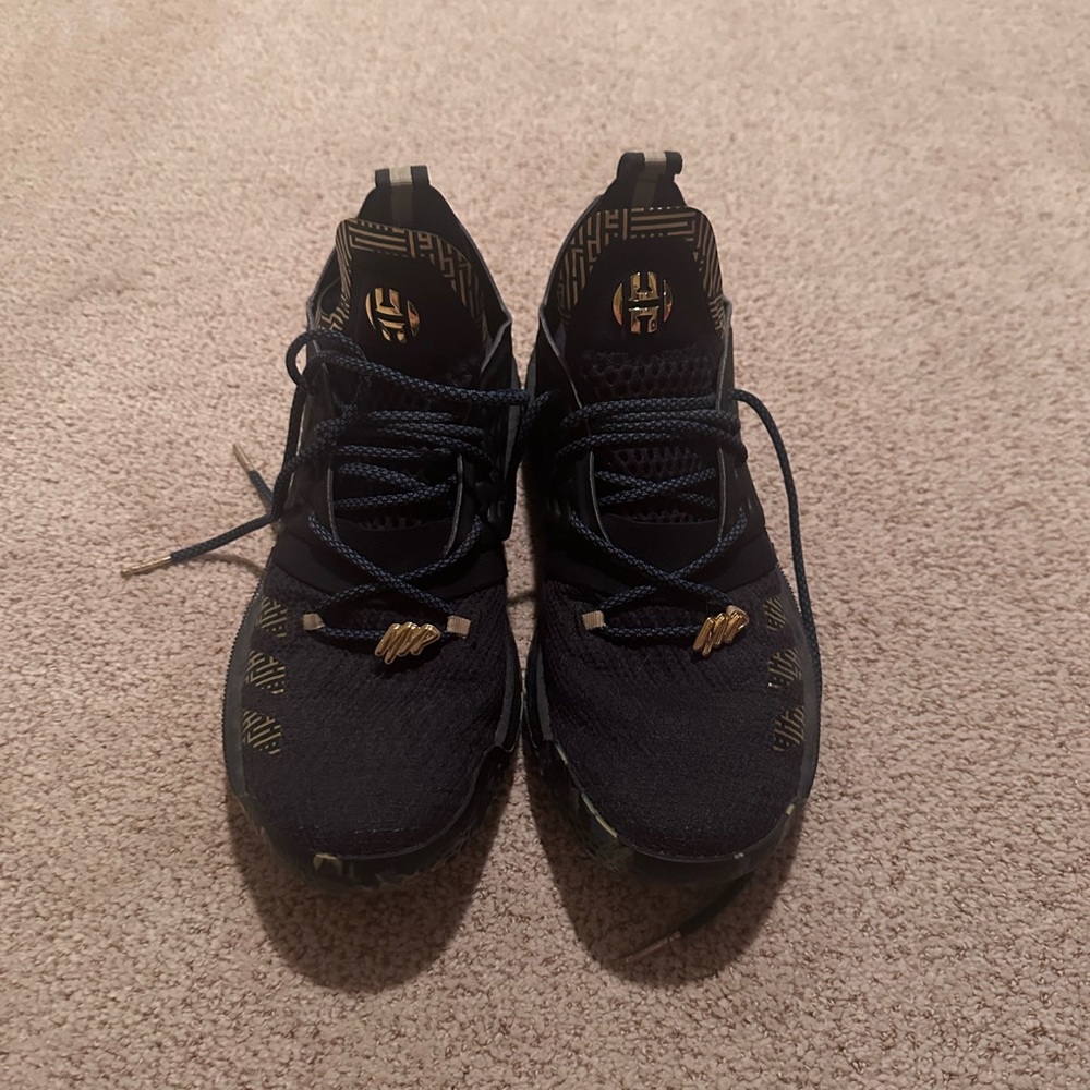2018 Mens Adidas Harden Volume 2 MVP F36848 Black Basketball Shoes Size 8.5